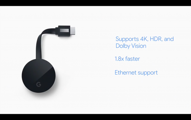 Google Chromecast Ultra (Bild: Google/Screenshot: Golem.de)